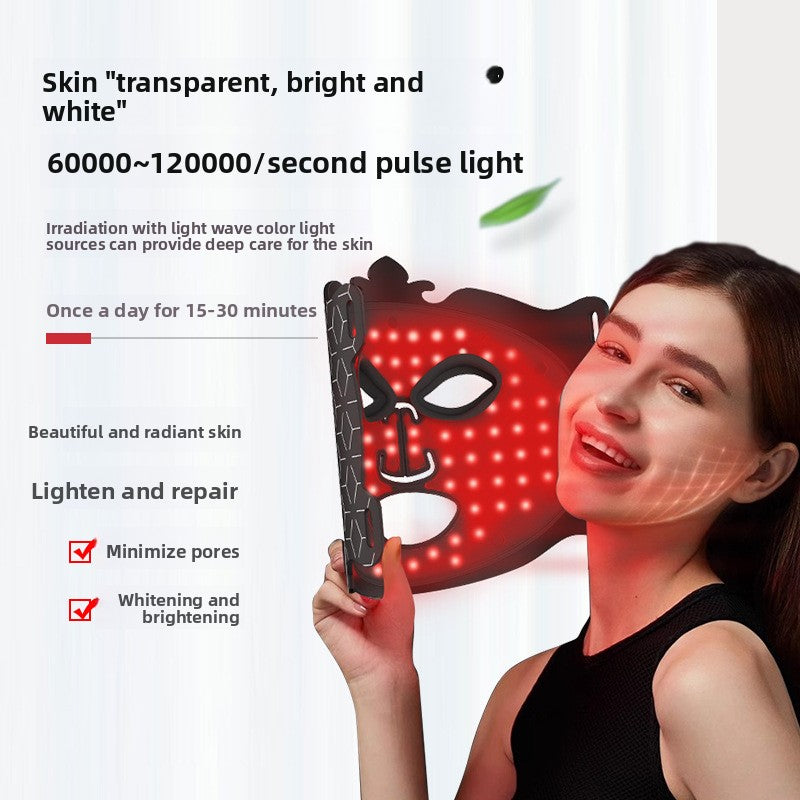 AloraMask® Rechargeable Multicolor LED Facial Beauty Mask