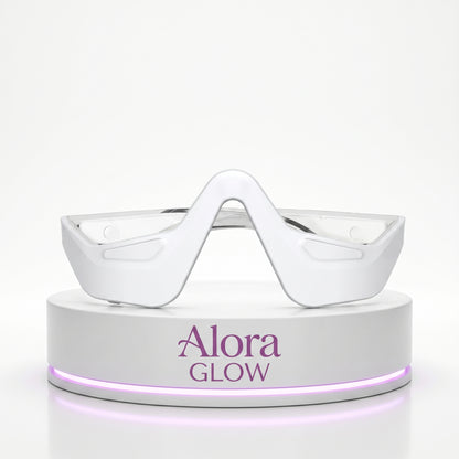 AloraEyes® 2-in-1 Red Light Therapy + EMS To Erase Eye Bags